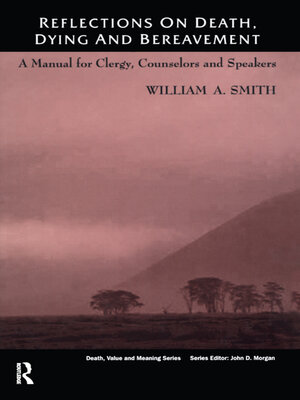 cover image of Reflections on Death, Dying and Bereavement